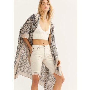 Free People Magic Dance Border Print Kimono